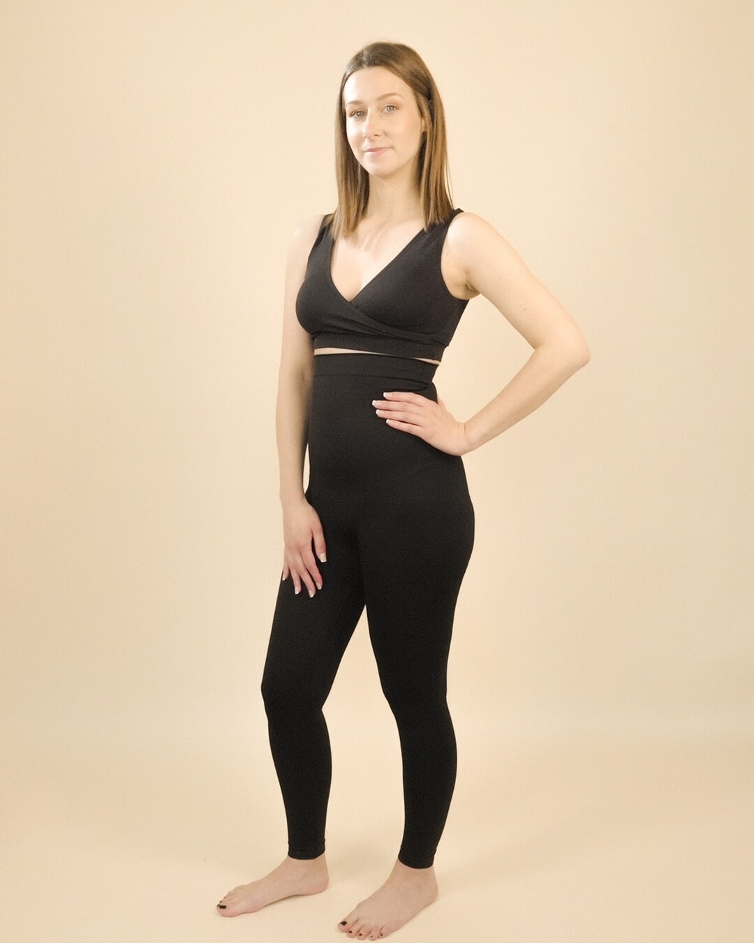 Pack of 2 - Postpartum Compression Leggings